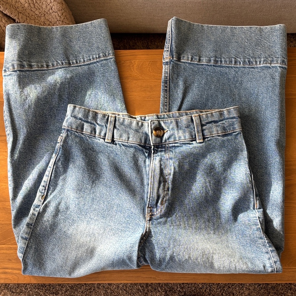 H&M Light Blue Relaxed Fit Jeans